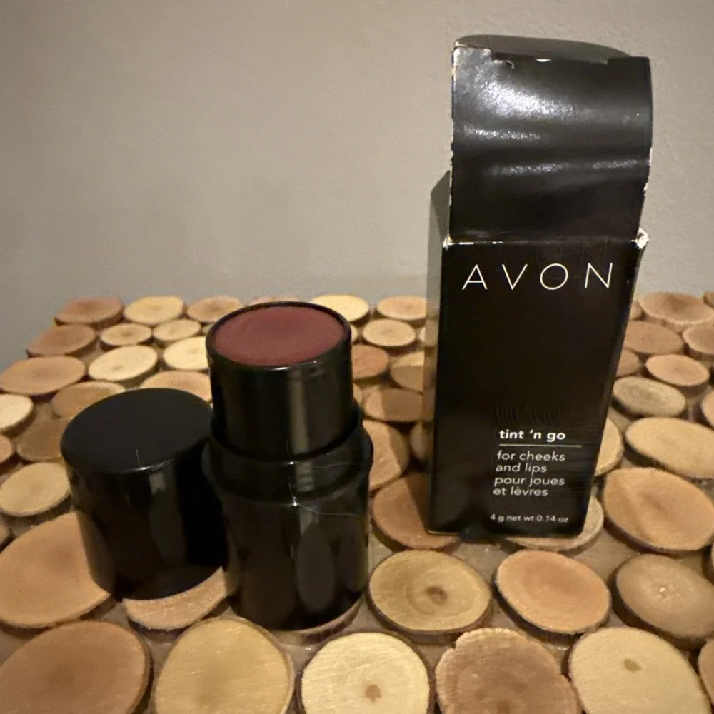 Avon Tint 'n Go BLUSH & LIP COLOR BERRY 0.14 oz DISC'D NEW!